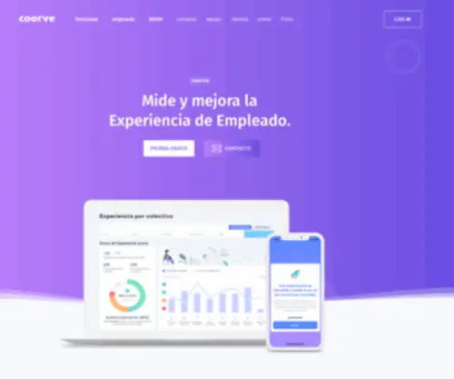 Coorve.app(Herramienta de Experiencia de Empleado) Screenshot