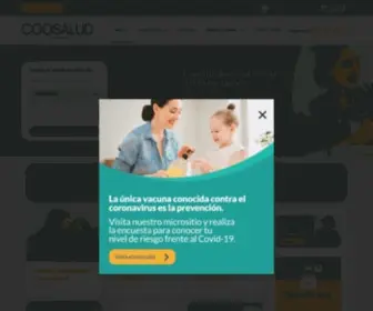 Coosalud.com(En Pos de tu bienestar) Screenshot