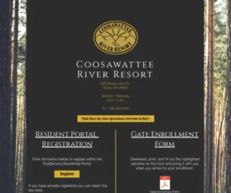 Coosawattee.net(Riverfront) Screenshot