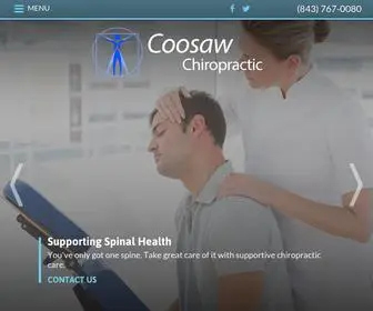 Coosawchiropractic.com(Chiropractor in North Charleston) Screenshot