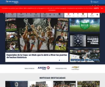 Copaargentina.org(Copa Argentina) Screenshot