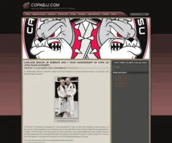 Copabjj.com(Premier Chicago Jiu) Screenshot