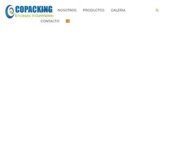 Copacking.com.co(Copacking Envases Industriales) Screenshot