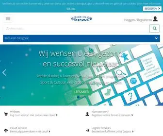 Copaco.com(Copaco is de innovatieve en flexibele ICT fulfilment partner. Onze core business) Screenshot