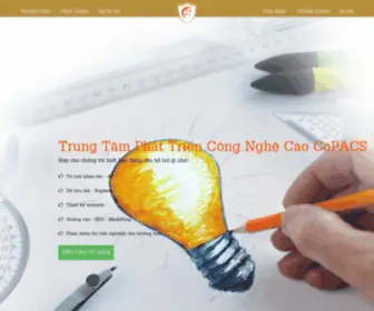 Copacs.net(Công Ty Phát Triển Công Nghệ CoPACS) Screenshot