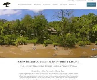 Copadearbol.com(Best Costa Rica Hotel) Screenshot