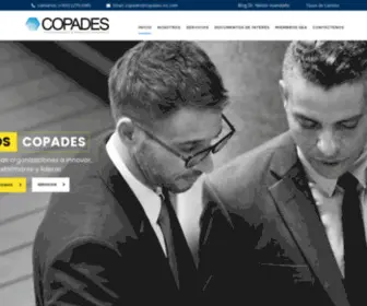 Copades-Nic.com(Consultores para el Desarrollo Empresarial) Screenshot