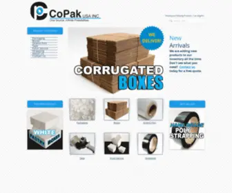 Copakusa.com(CoPak USA INC) Screenshot