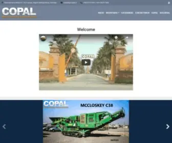 Copal.cl(MAQUINARIA COPAL S.A) Screenshot