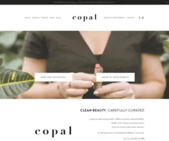 Copalcleanbeauty.com(Copal Clean Beauty) Screenshot