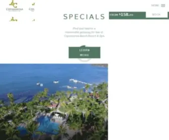 Copamarina.com(Beach Resorts in Puerto Rico) Screenshot