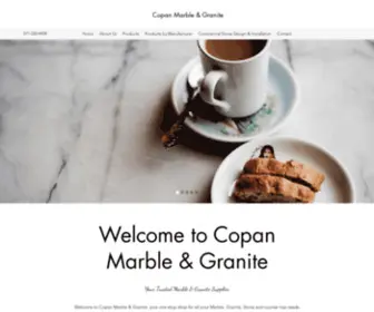 Copanmarble.com(Copan Marble & Granite) Screenshot