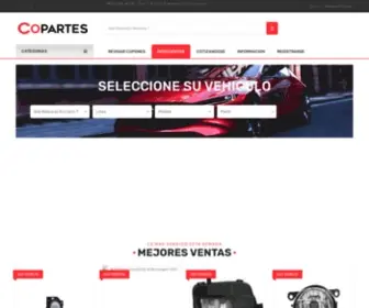 Copartes.com(Repuestos Guatemala PBX) Screenshot