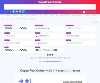 Copasfontonline.net(Copas) Screenshot