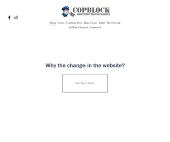 Copblock.net(COPBLOCK) Screenshot