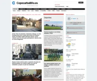 Copecarballino.es(Copecarballiño.es) Screenshot