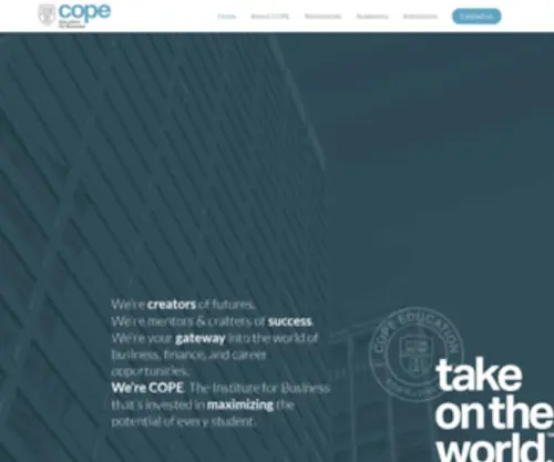 Copeeducation.com(A project of Agudath Israel of America) Screenshot