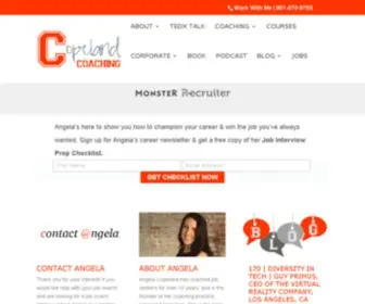 Copelandcoaching.com(Career Coach and Job Coach) Screenshot