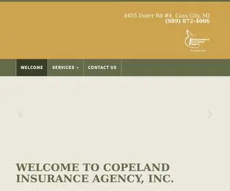 Copelandins.biz(Copeland Insurance Agency) Screenshot