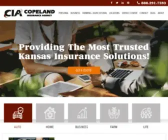 Copelandins.com(Kansas Insurance Agency) Screenshot