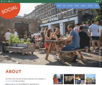 Copelandsocial.com(A new bar and eatery for Copeland Park & Bussey Building) Screenshot