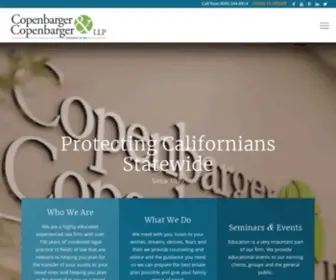 Copenbarger.com(Copenbarger Law Firm) Screenshot