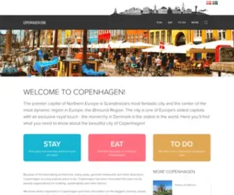Copenhagen.com(Copenhagen City Guide) Screenshot