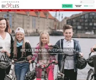 Copenhagenbicycles.dk(Copenhagen Bicycles) Screenshot