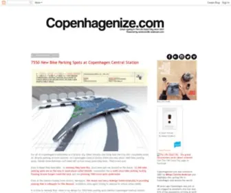 Copenhagenize.com(Bicycle Urbanism by Design) Screenshot