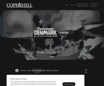 Copenhell.dk(Danish) Screenshot