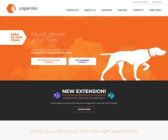 Copernic.com(Discover our Copernic search technology) Screenshot