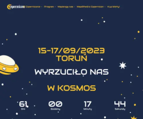 Copernicon.pl(Festiwal Fantastyki i Gier Copernicon 2013 w Toruniu) Screenshot