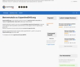 CopertineDVD.org(Copertine DVD) Screenshot