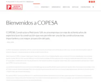 Copesa.com.bo(Constructora Petricevic S.A) Screenshot