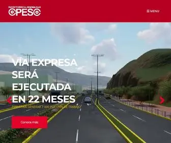 Copesco.gob.pe(Proyecto Especial Regional Plan COPESCO) Screenshot