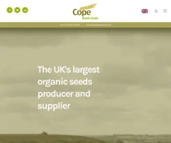 Copeseeds.co.uk(Cope Seeds) Screenshot