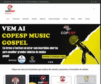 Copesp.org(Conselho de Pastores do Estado de São Paulo) Screenshot