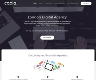 Copiadigital.co.uk(London Digital Agency) Screenshot