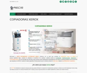 CopiadorasXerox.com(CopiadorasXerox) Screenshot