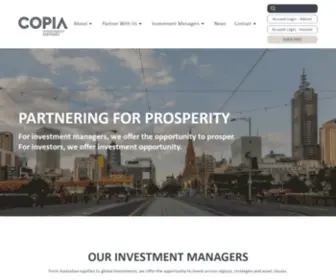 Copiapartners.com.au(Copia Partners) Screenshot