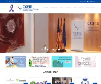 Copib.es(Legi Oficial de Psicologia de les Illes Balears) Screenshot