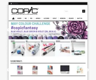 Copicmarker.com.au(Copic Australia) Screenshot