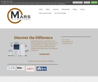 Copierremarketer.com(Mars International) Screenshot