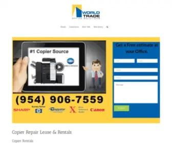 Copierrepair-Lease-Rent.com(Copier Leasing and Rentals) Screenshot