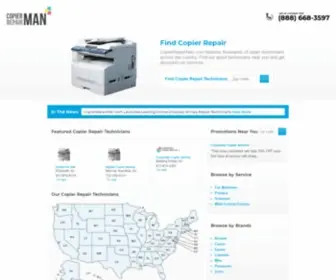 Copierrepairman.com(Copier Repair Technicians) Screenshot