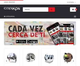 Copikon.com(Electrónicos) Screenshot