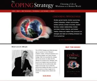 Copingstrategyinternational.com(The Coping Strategy) Screenshot
