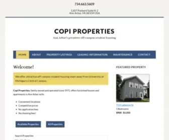 Copiproperties.com(Copi Properties) Screenshot