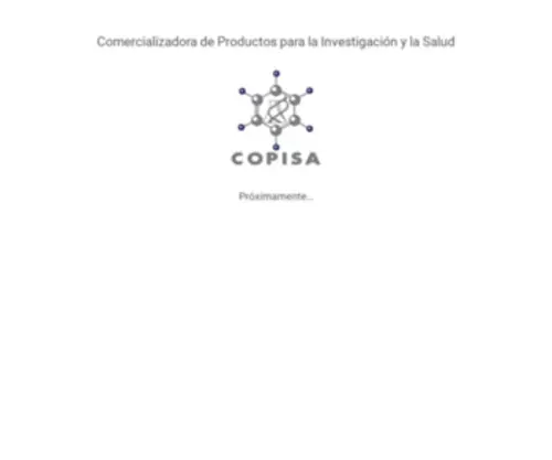 Copisa.com.mx(Comercializadora de Productos para la Investigación y la Salud) Screenshot