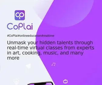 Coplai.com(We Connect you to a Diverse Education Network) Screenshot